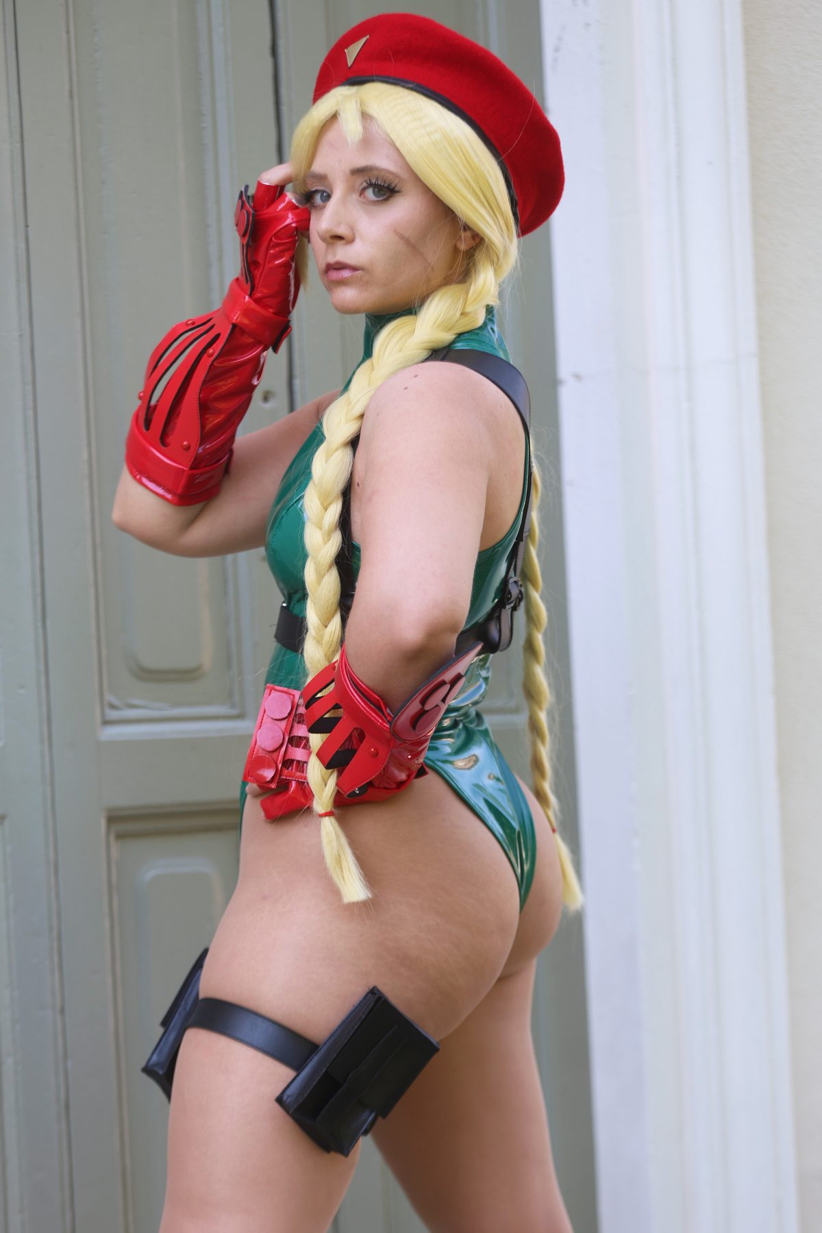 Cosplay di Cammy — dettaglio