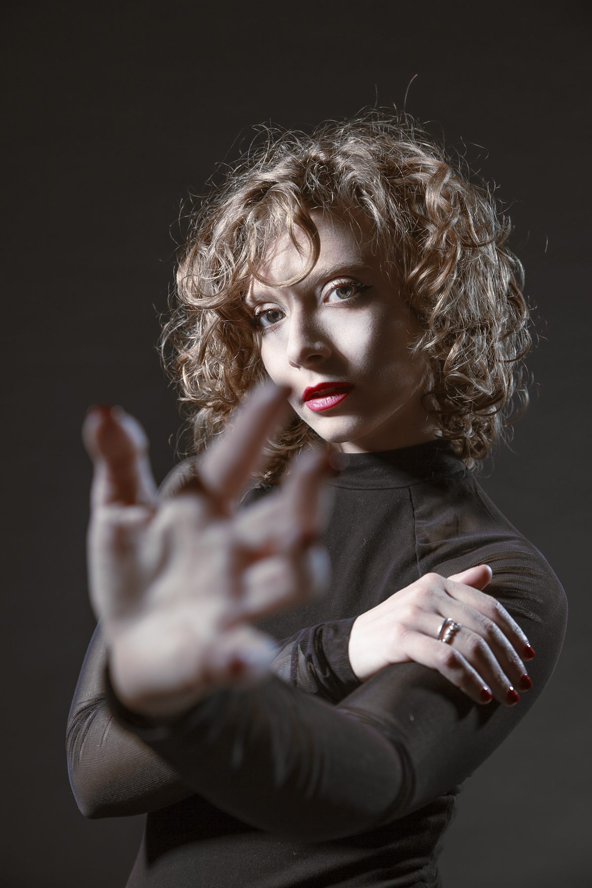 Ritratto drammatico in studio